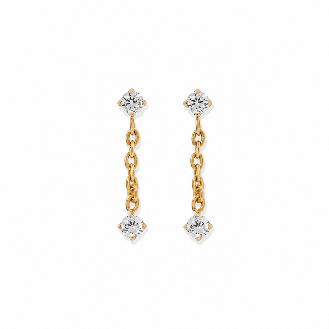 Linny Co Screwback Stud Earrings - Holland Gold