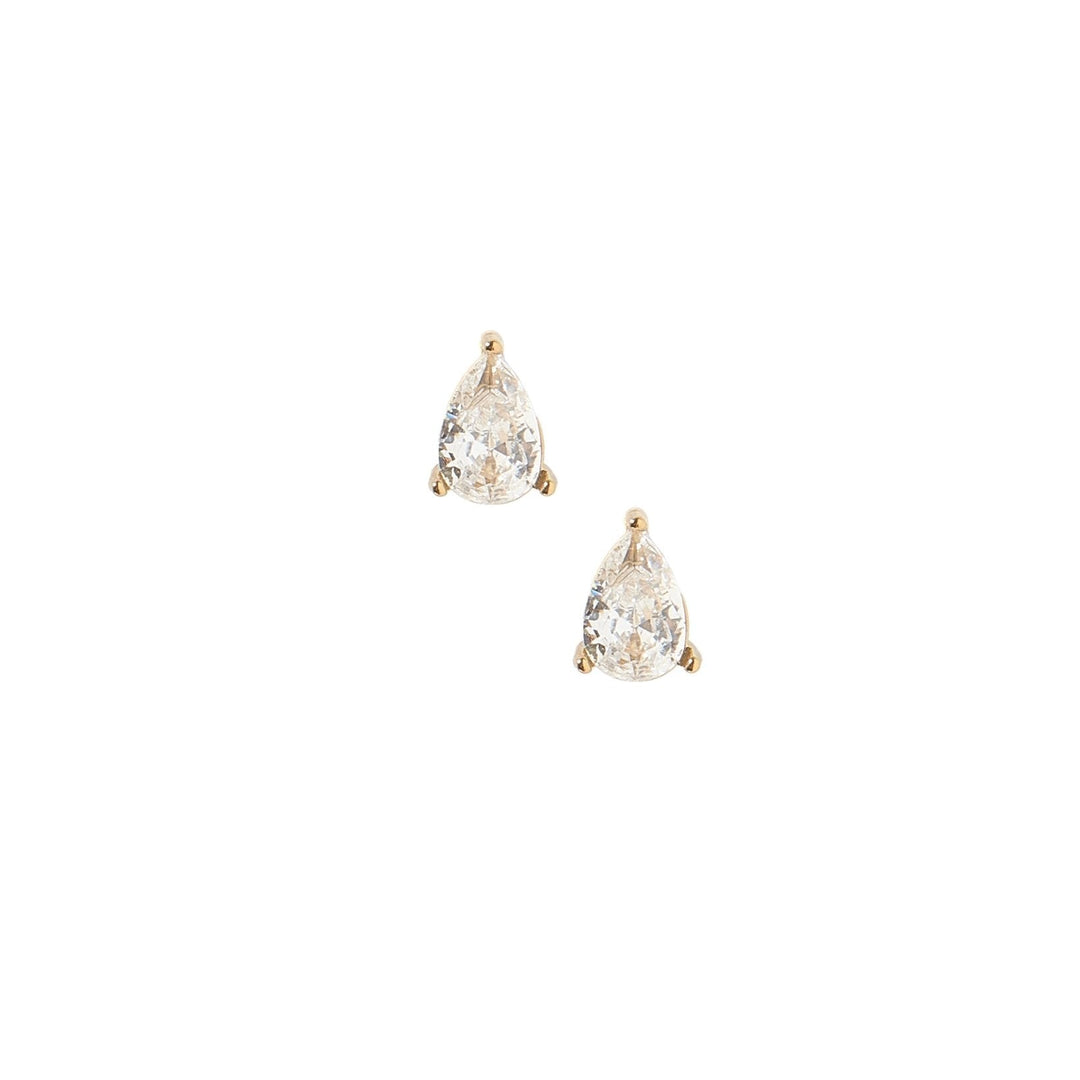 Linny Co Screwback Stud Earrings - Paige Pear