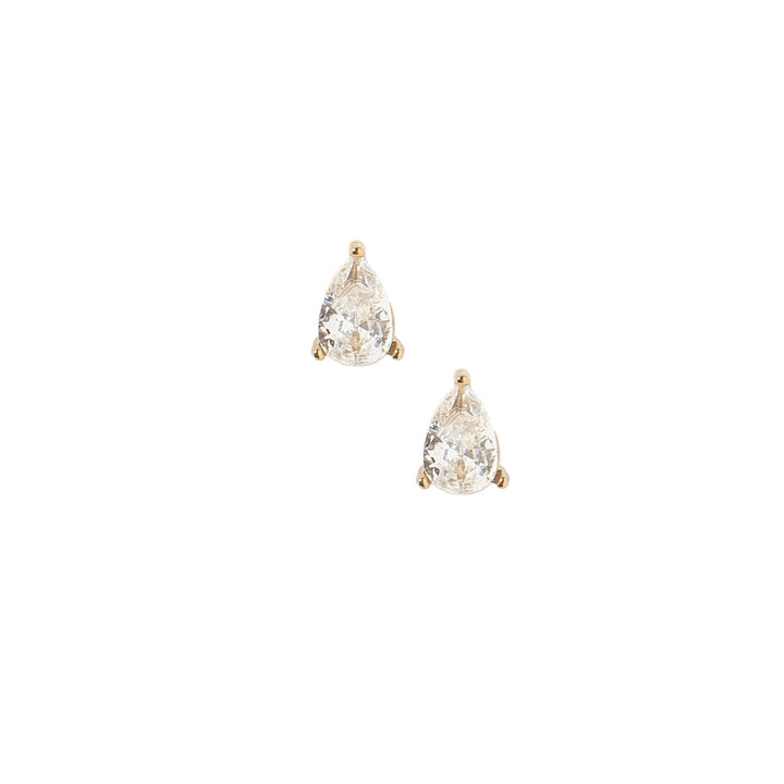 Linny Co Screwback Stud Earrings - Paige Pear