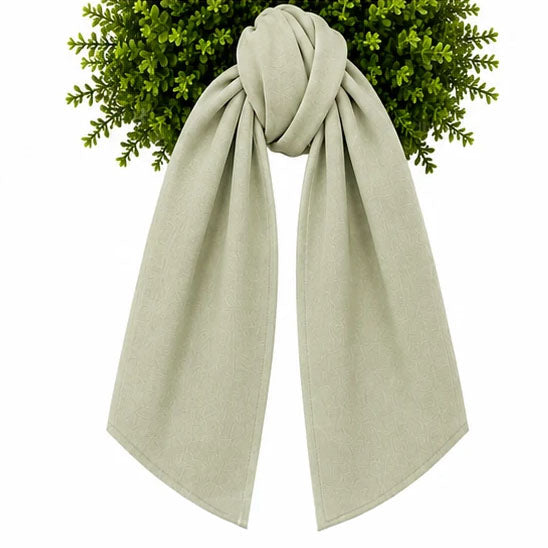 CBC Wreath Sash - Autumn Linen - Seafoam