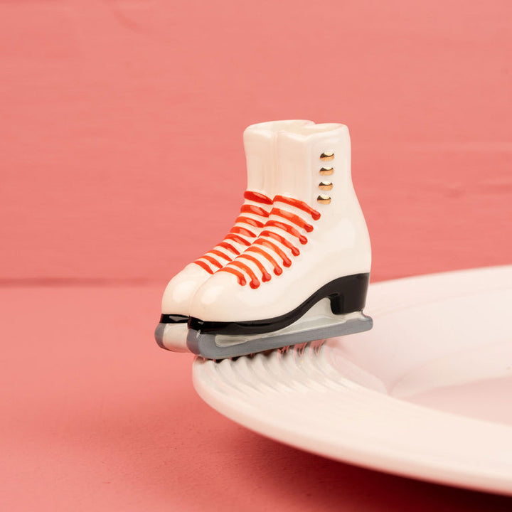 Nora Fleming Mini - Ice Skates