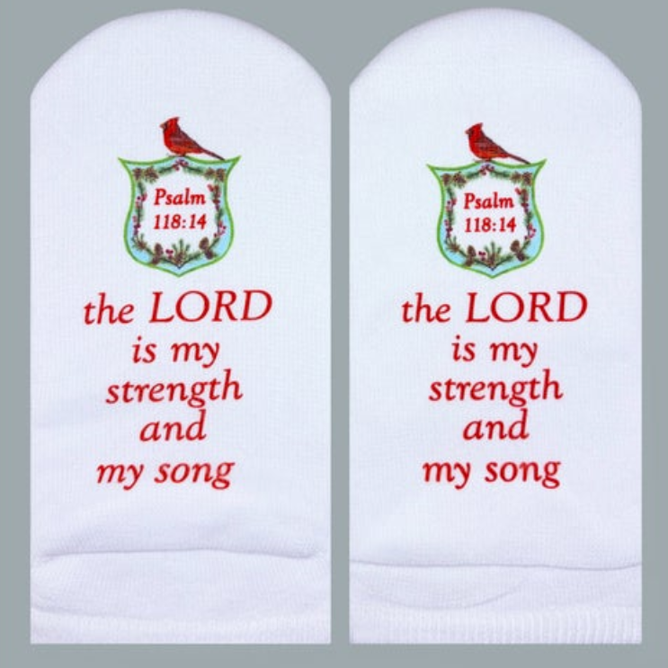 Standing On The Word Socks - The Lord (Psalms 118:14)