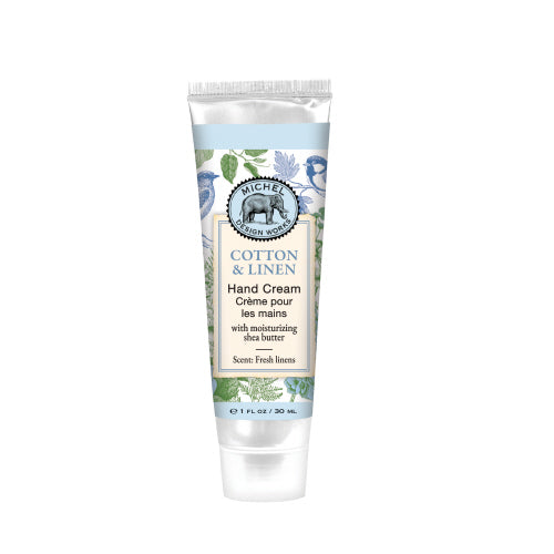 Michel Design Works Hand Cream 1oz - Cotton & Linen