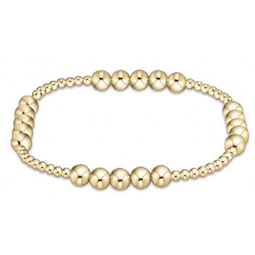 enewton Classic Blissful Pattern 2.5mm Bead Bracelet - 5mm Pearl