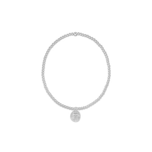 enewton Extends - Classic Sterling 2mm Bead Bracelet - Inspire Small Sterling Charm