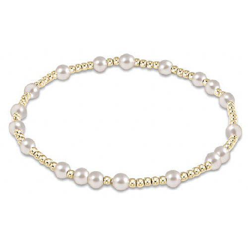 enewton Hope Unwritten 4mm Bead Bracelet - Pearl