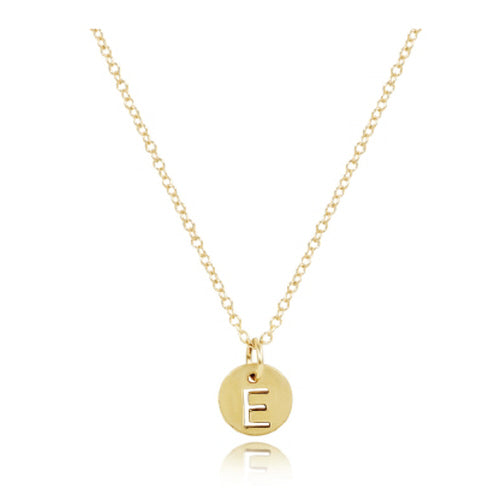 enewton 16" Necklace Gold - Respect Small Gold Disc - C