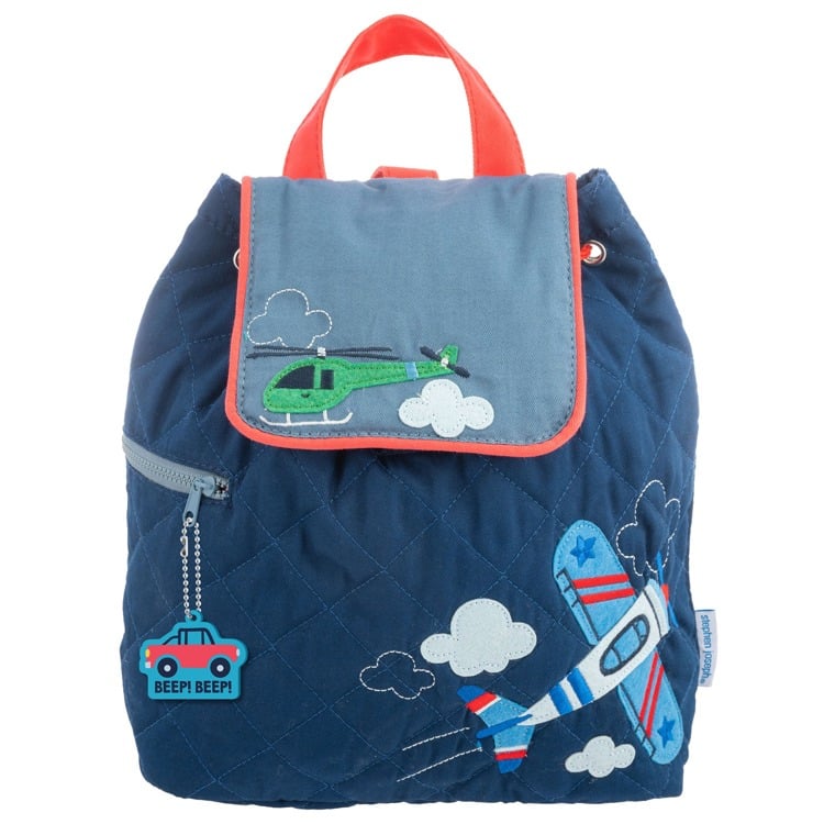 Stephen Joseph Quilted Backpack - Transportation