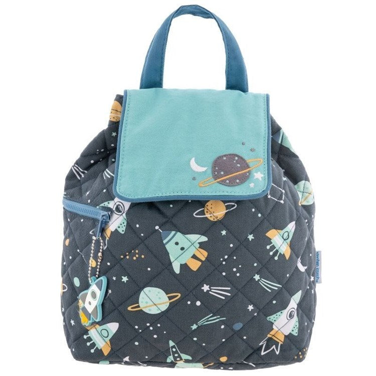 Stephen Joseph Quilted Backpack for Baby - Rocket