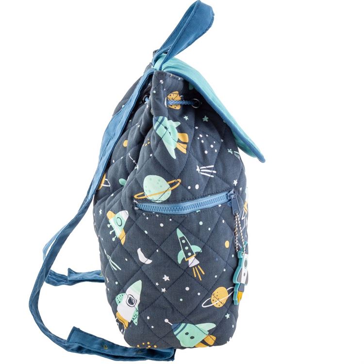 Stephen Joseph Quilted Backpack for Baby- Rocket
