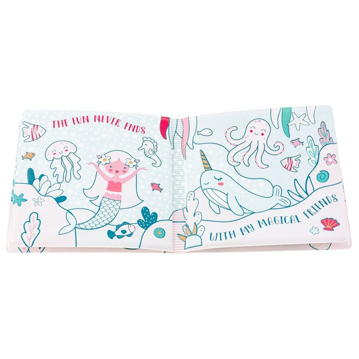 Stephen Joseph Color Changing Bath Book - Mermaid