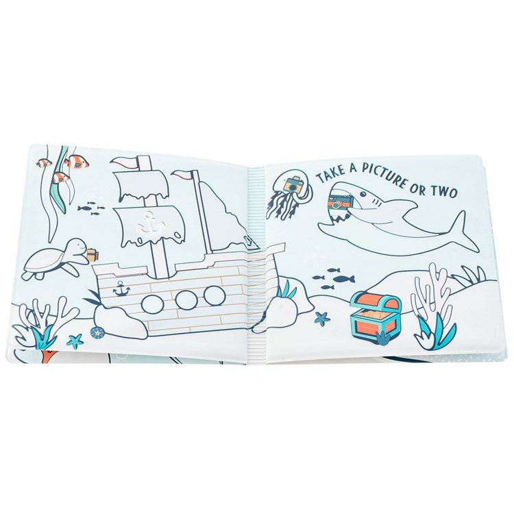 Stephen Joseph Color Changing Bath Book - Shark