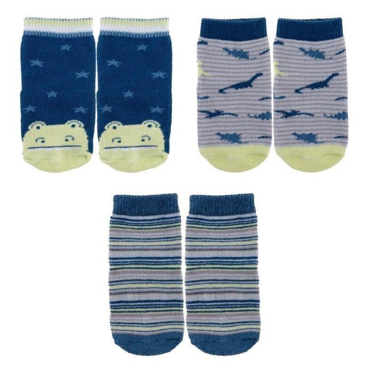 Stephen Joseph Baby Socks 3 Pack - Dino