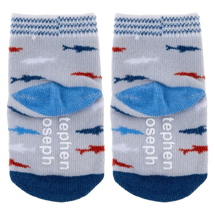 Stephen Joseph Baby Socks 3 Pack - Shark