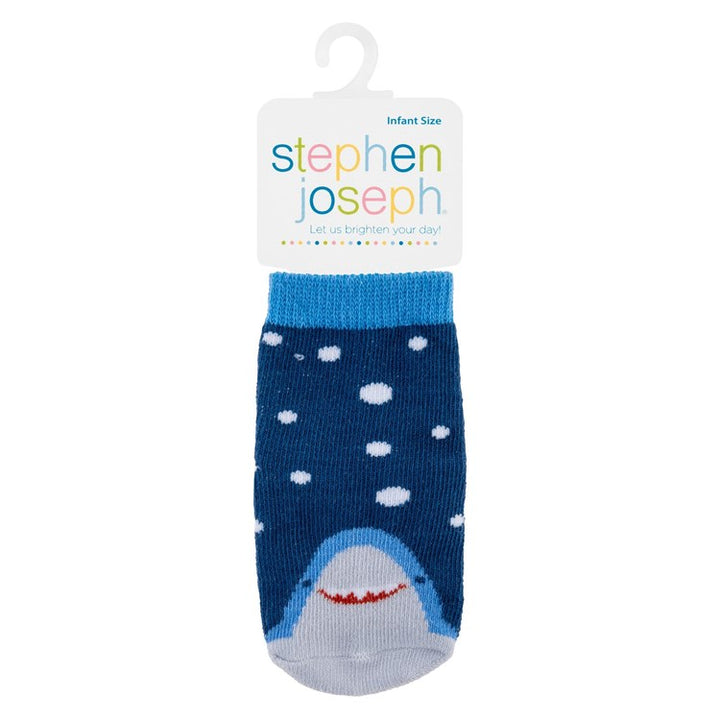 Stephen Joseph Baby Socks 3 Pack - Shark