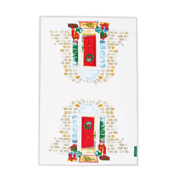 Stonewall Kitchen Tea Towel - Holiday Open House