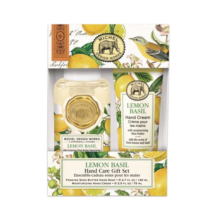 Michel Design Works Hand Care Gift Set - Lemon Basil