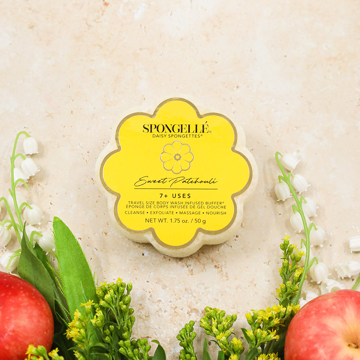 Spongellé® Sweet Patchouli | Daisy Spongette - 7+ WASHES