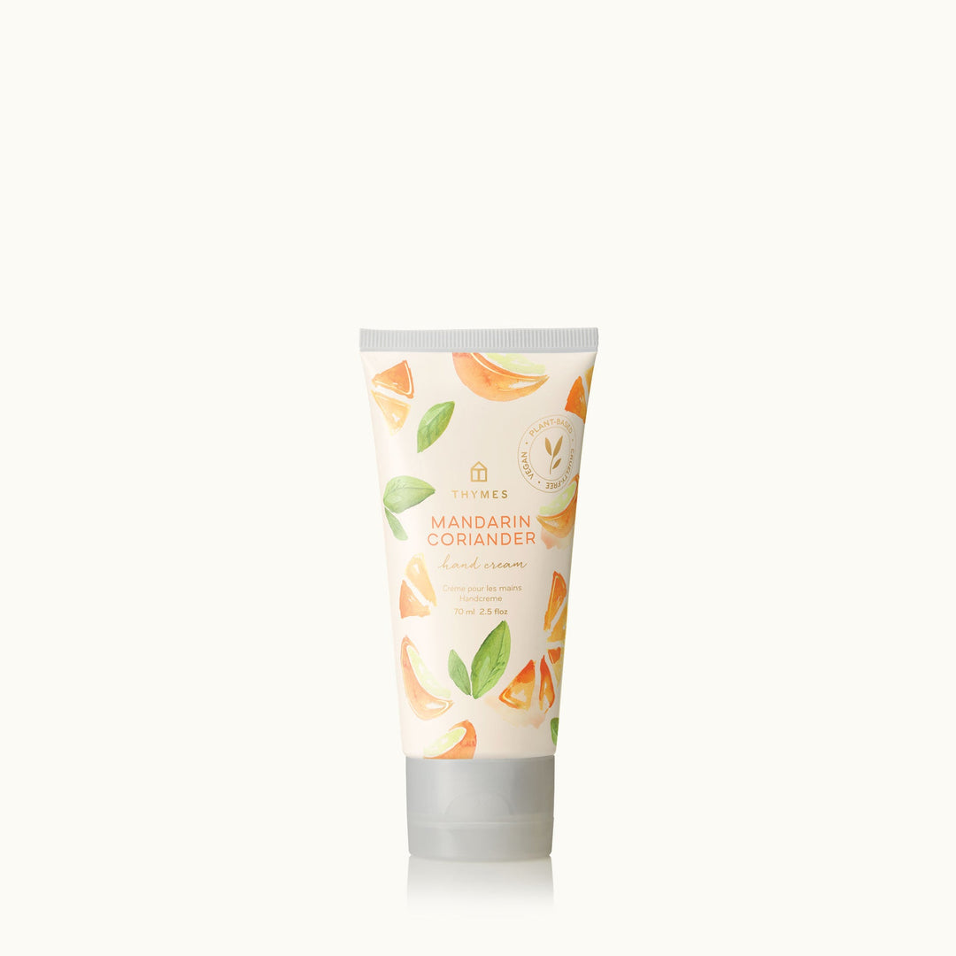 Thymes Hard-working Hand Cream - Mandarin Coriander 2.5 FL OZ / 70 ML
