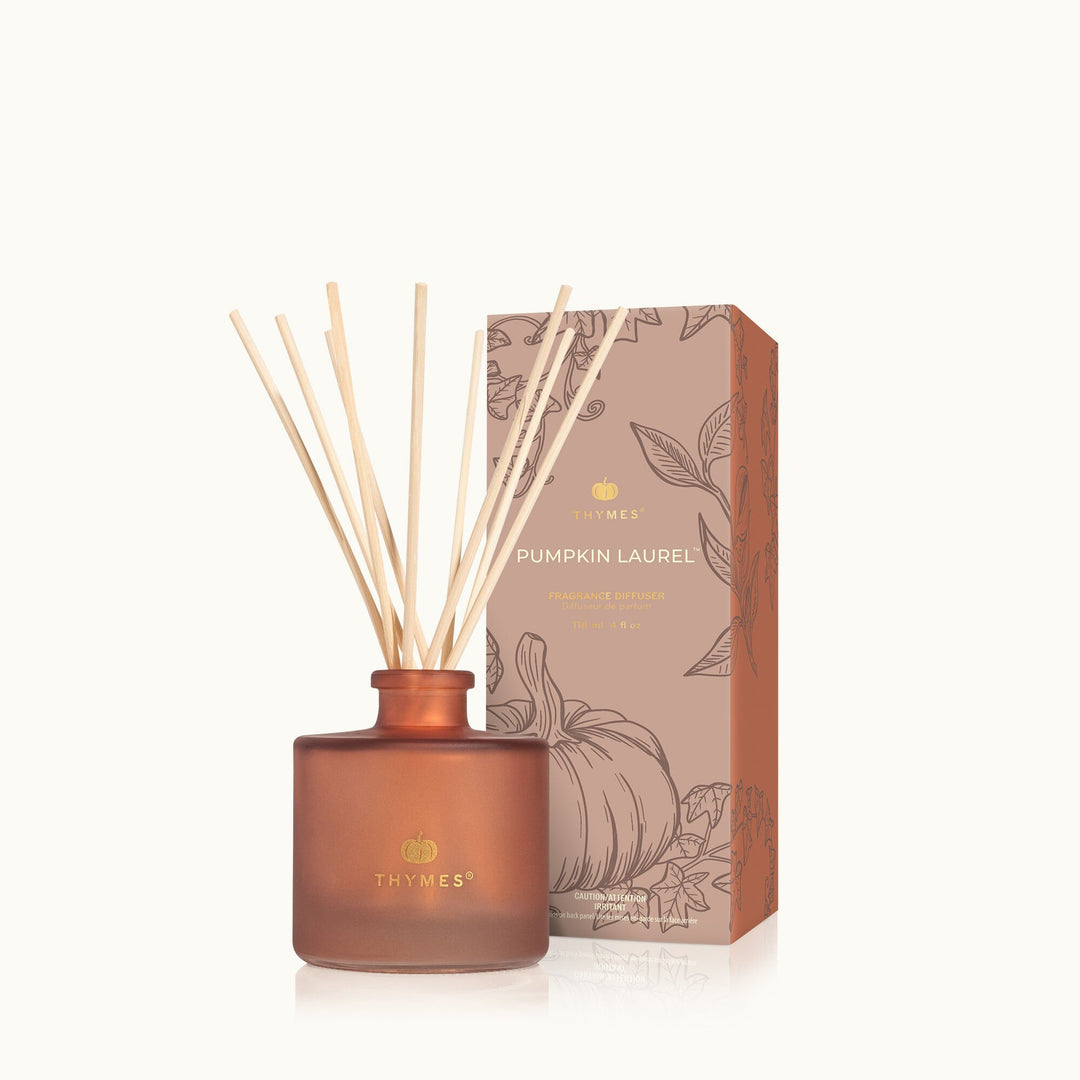 Thymes Petite Diffuser - Pumpkin Laurel 4.0 FL OZ / 118 ML