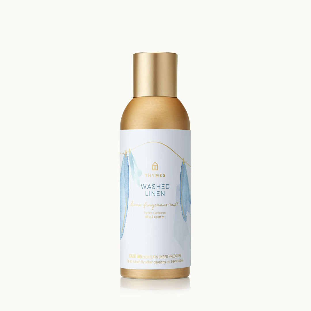 Thymes Home Fragrance Mist - Washed Linen 3.0 oz net wt / 85 g