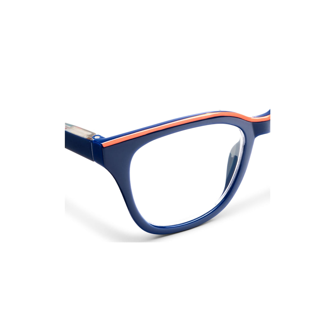 Peepers Trapeze Glasses - Navy