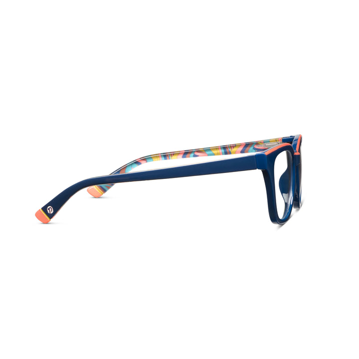 Peepers Trapeze Glasses - Navy