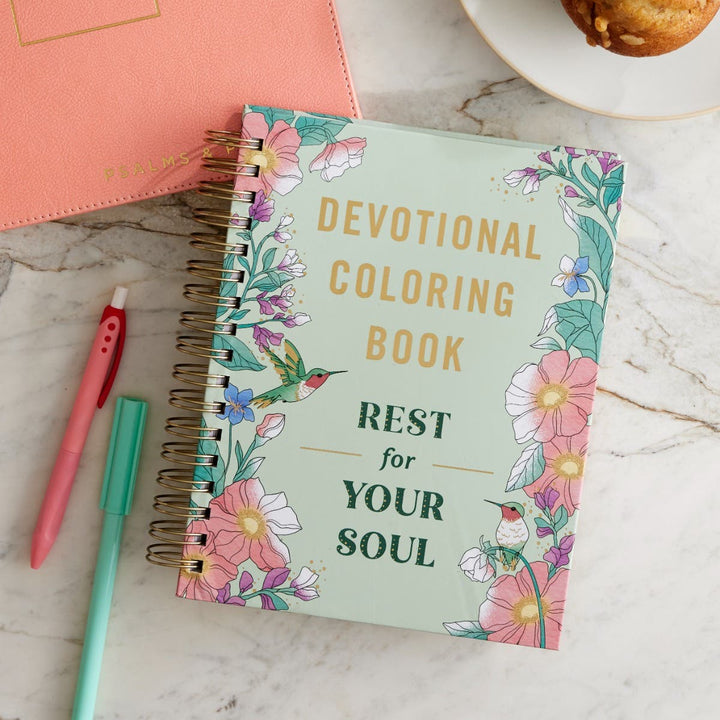 Rest For Your Soul: Devotional Coloring Book