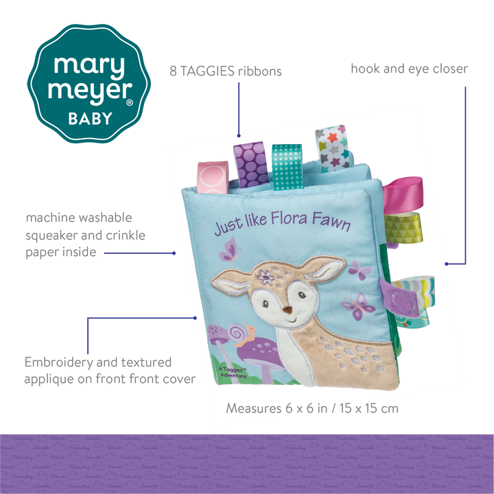 Taggies Soft Book - Flora Fawn