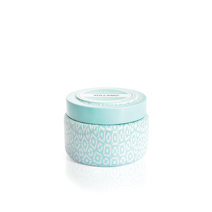 Capri Blue® Aqua Printed Travel Tin Candle, 8.5 oz - Volcano