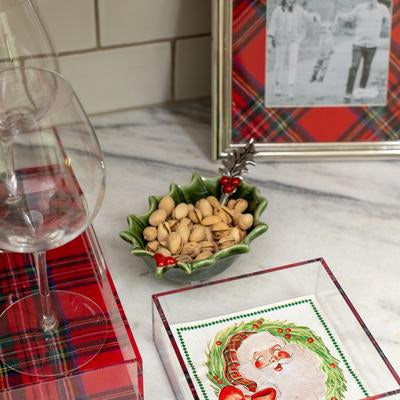 Mud Pie Holly Tidbit Bowl Set