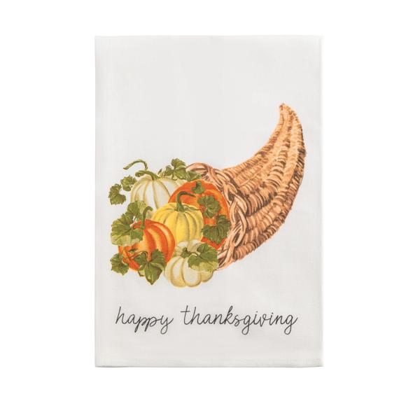 Mud Pie Cornucopia Towel