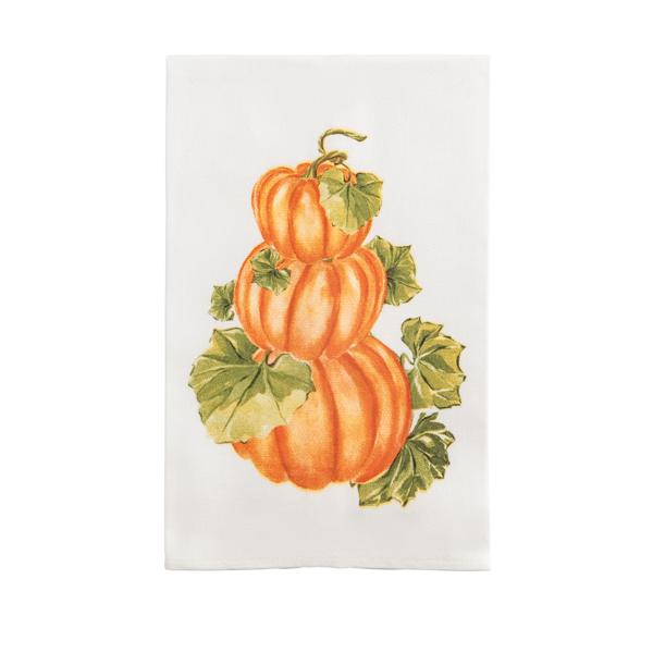 Mud Pie Stacked Pumpkin Towel