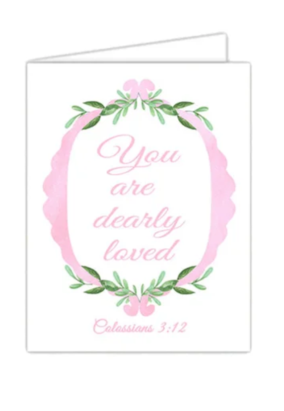 Standing on the Word Notecard - Laurel Border Colossians 3:12