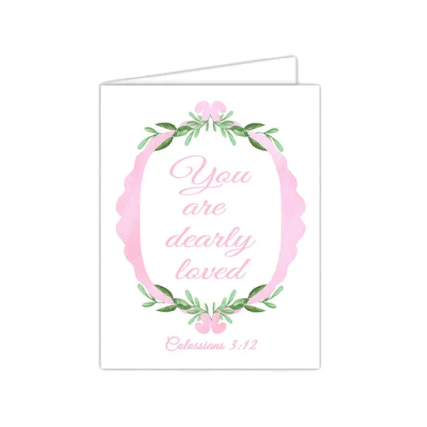 Standing on the Word Notecard - Laurel Border (Colossians 3:12)