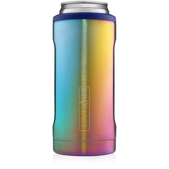 BrüMate Hopsulator Slim (12oz slim cans) - Rainbow