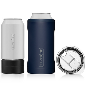 BrüMate Hopsulator Trío 3-in-1 (16oz/12oz cans) - Matte Navy