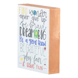Glory Haus Find Wonder Block Canvas