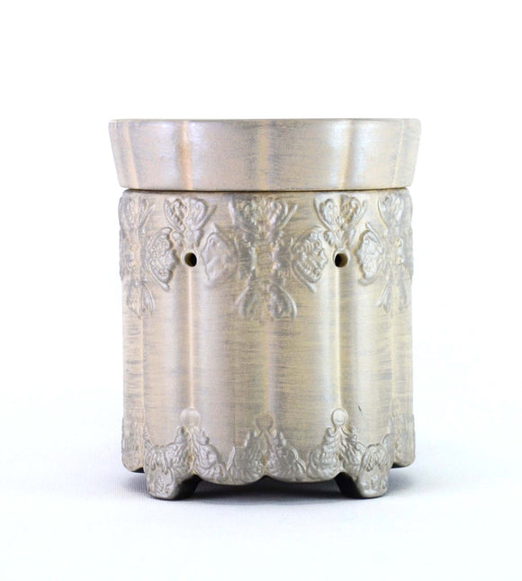 Tyler Warmer - Ornate Brushed Platinum