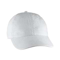 Comfort Colors Direct-Dyed Canvas Baseball Cap - White