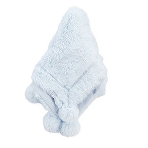 Mud Pie Pom Woobie - Blue