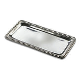 IHI Beaded Rectangular Tray - 5" x 10"