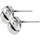 Brighton Love Me Knot Mini Post Earrings Silver