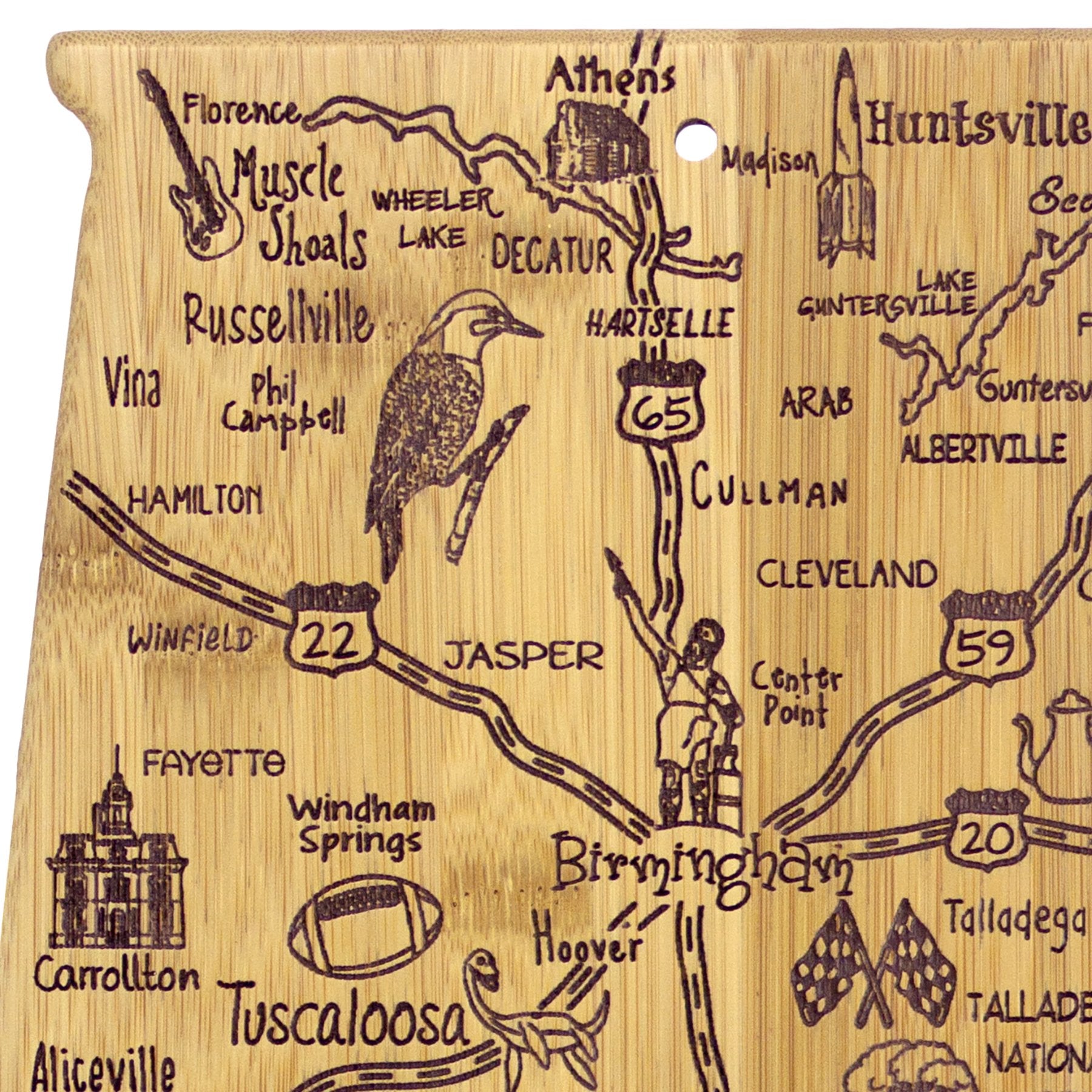 Totally Bamboo Destination Cutting Board - Thumbnail 5