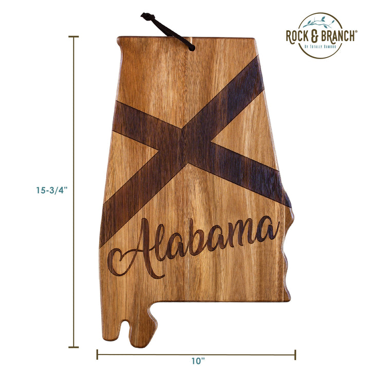Totally Bamboo Rock & Branch® Origins Series Alabama Board