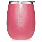 BrüMate Uncork'd Wine Tumbler - Glitter Pink