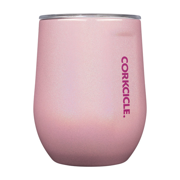 Corkcicle 12oz Stemless - Cotton Candy