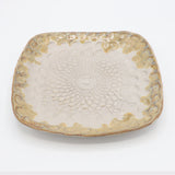 Fingerprint Small Square Plate