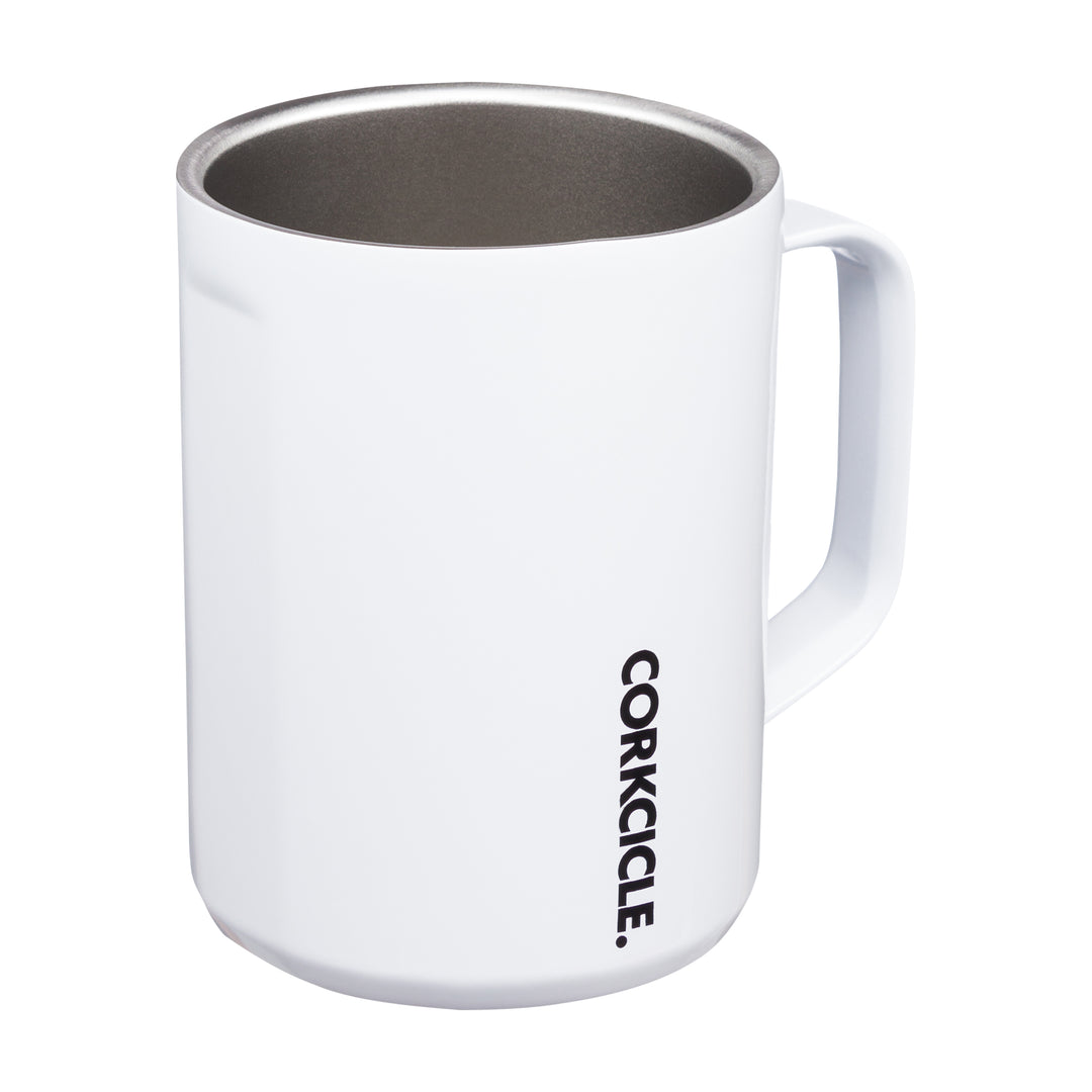 Corkcicle 16oz Coffee Mug - Gloss White