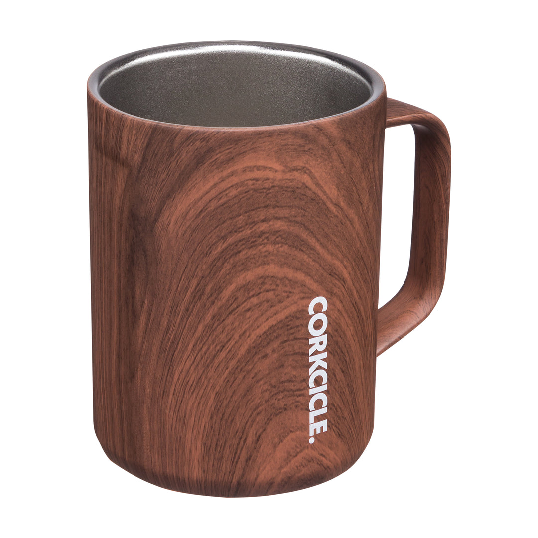 Corkcicle 16oz Coffee Mug - Walnut Wood
